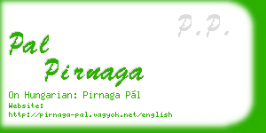 pal pirnaga business card